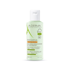 A-derma Exomega GEL Bebe 2 EN 1 200 ML 200 ML