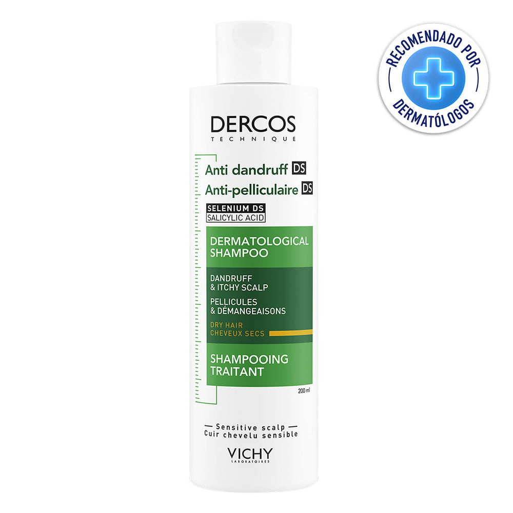 Vichy Dercos Shampoo Caspa Seca 200 ML 200 ML
