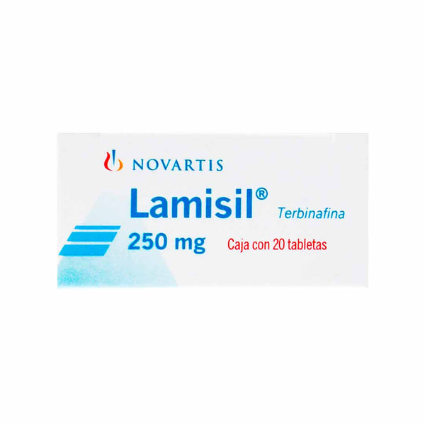 FARMACOS NACIONALES Lamisil 250 MG 20 Tabletas
