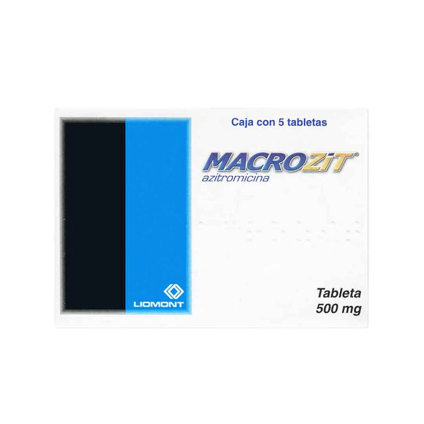 FARMACOS NACIONALES Macrozit 500 MG 5 Tabletas 500 MG