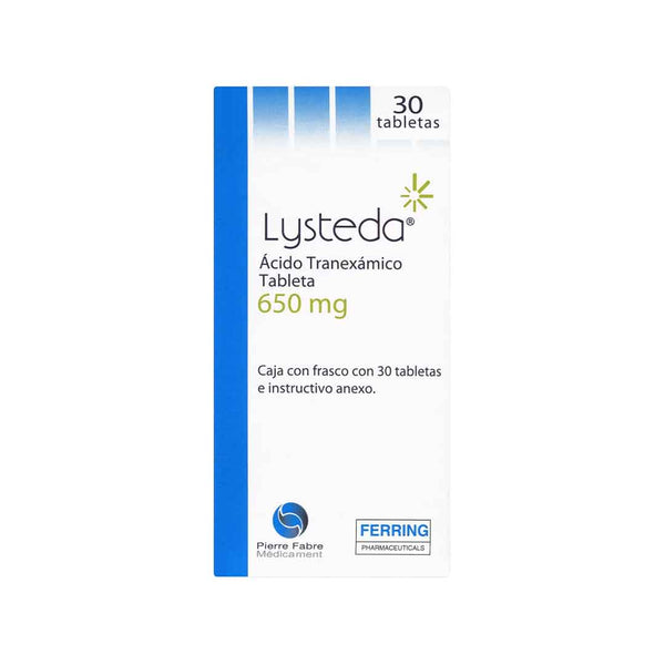 PIERRE FABRE Lysteda Tranexamico 30 Tabletas