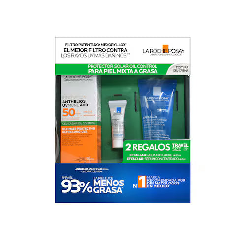 LRP KIT ANTHELIOS UV MUNE 400 GEL CREMA 50 ML