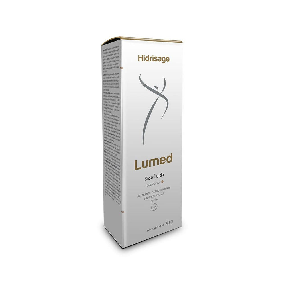 HIDRISAGE Lumed Base Fluida Tono Claro 40 G