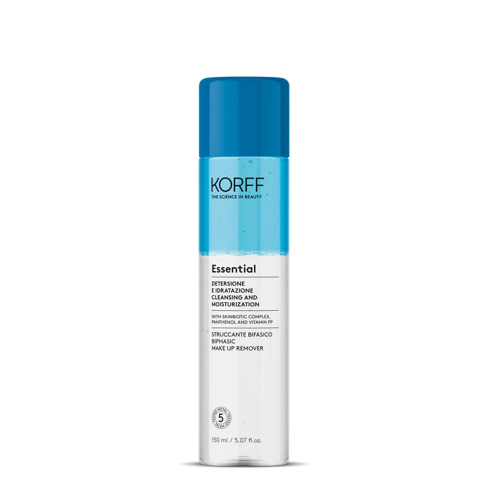KORFF ESSENTIAL BIPHASIC MAKE UP REMOVER 150 ML