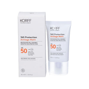 KORFF PROTECTION 365 ANTI AGE MAT SENSITIVE GEL CREMA 40 ML