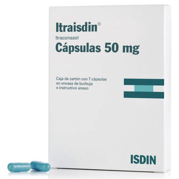 ISDIN Itraisdin 50 MG 7 Capsulas