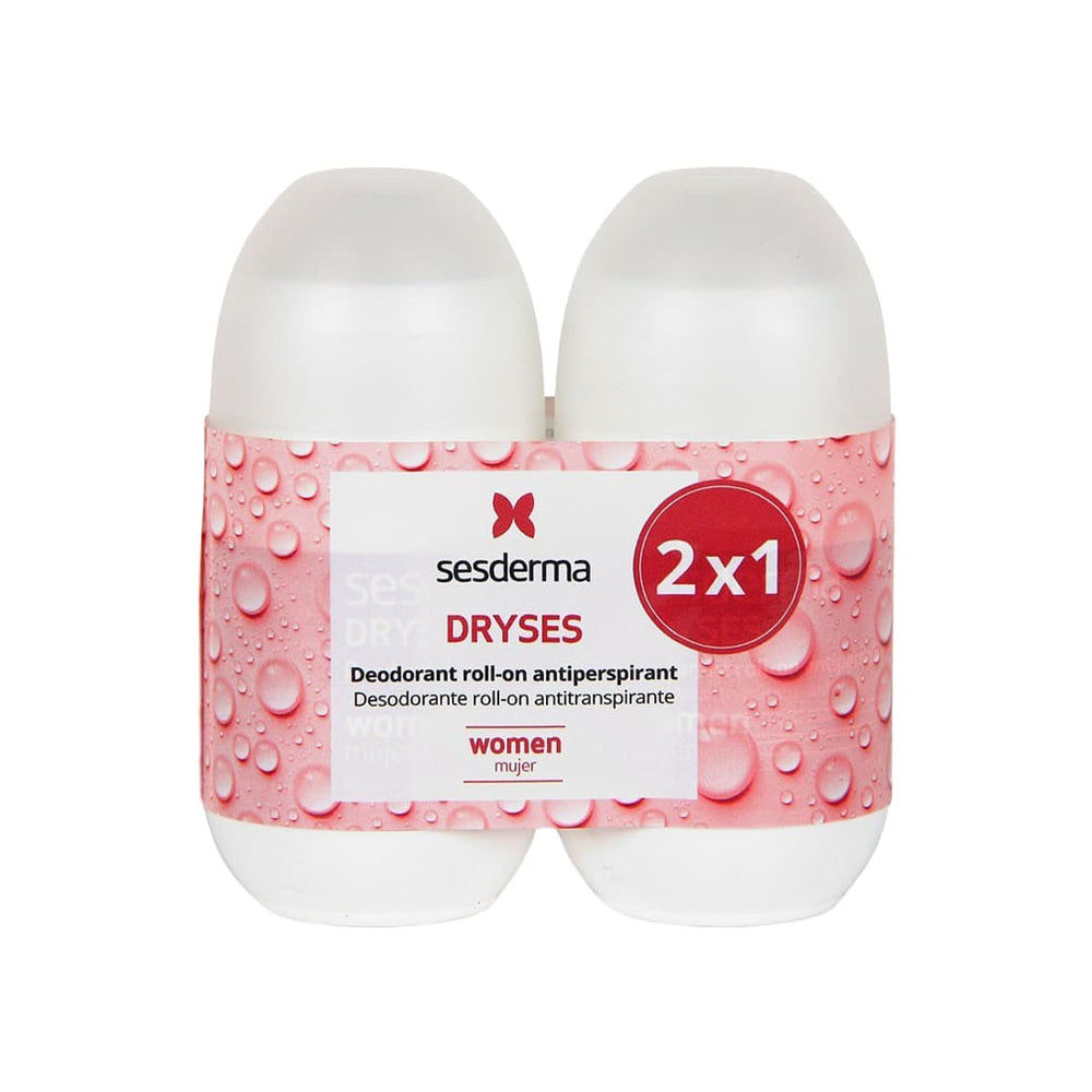 SESDERMA PACK DUPLO DRYSES MUJER ROLL ON 75 ML
