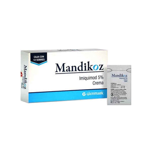 GLENMARK Mandikoz 5% Crema 12 Sobres
