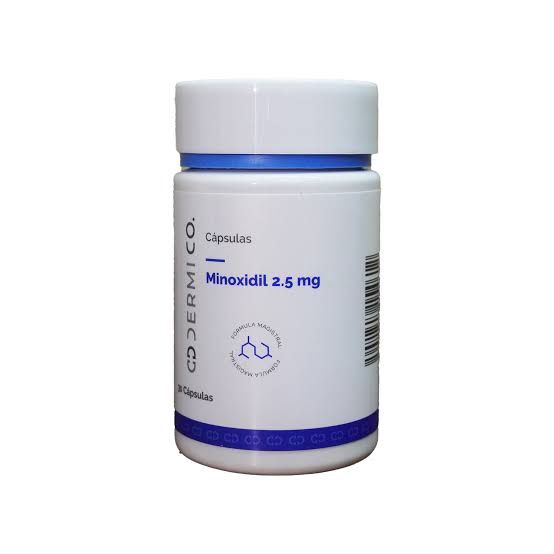 DERMICO MINOXIDIL 2.5 MG 30 CAPSULAS