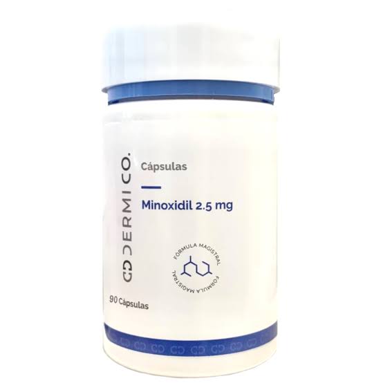 DERMICO MINOXIDIL 2.5 MG 90 CAPSULAS