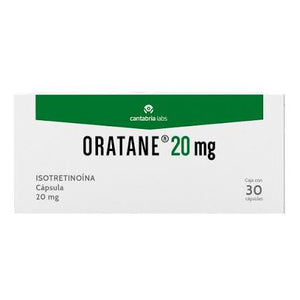 CANTABRIA ORATANE 20 MG 30 CAPSULAS