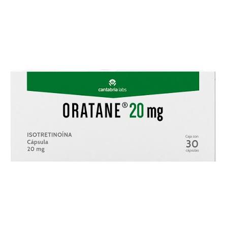 CANTABRIA ORATANE 20 MG 30 CAPSULAS