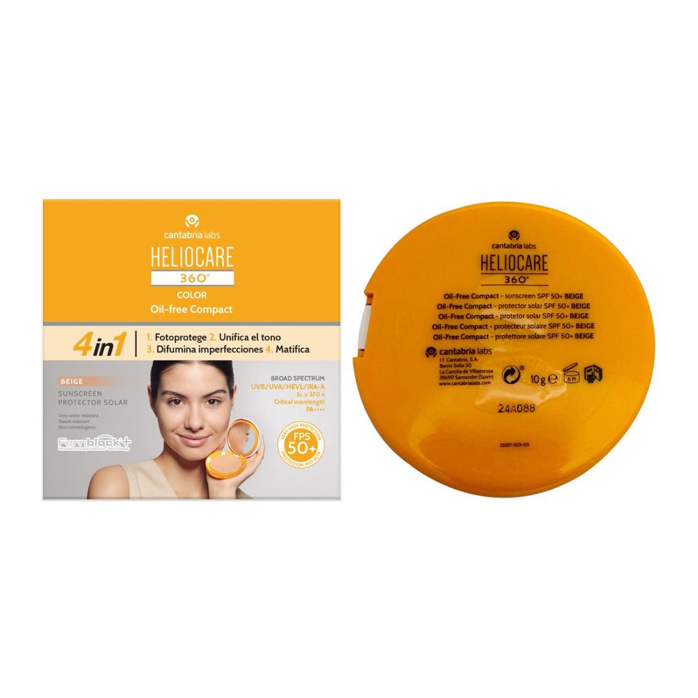 CANTABRIA Heliocare 360 Compacto O/F Beige 1