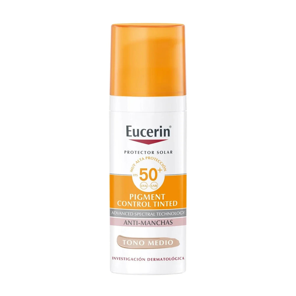 Eucerin Sun Pigment Control Tono Medio FPS 50+ 50 ml