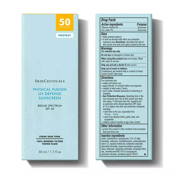 SkinCeuticals Physical Fusion UV Defense SPF 50 50 ml